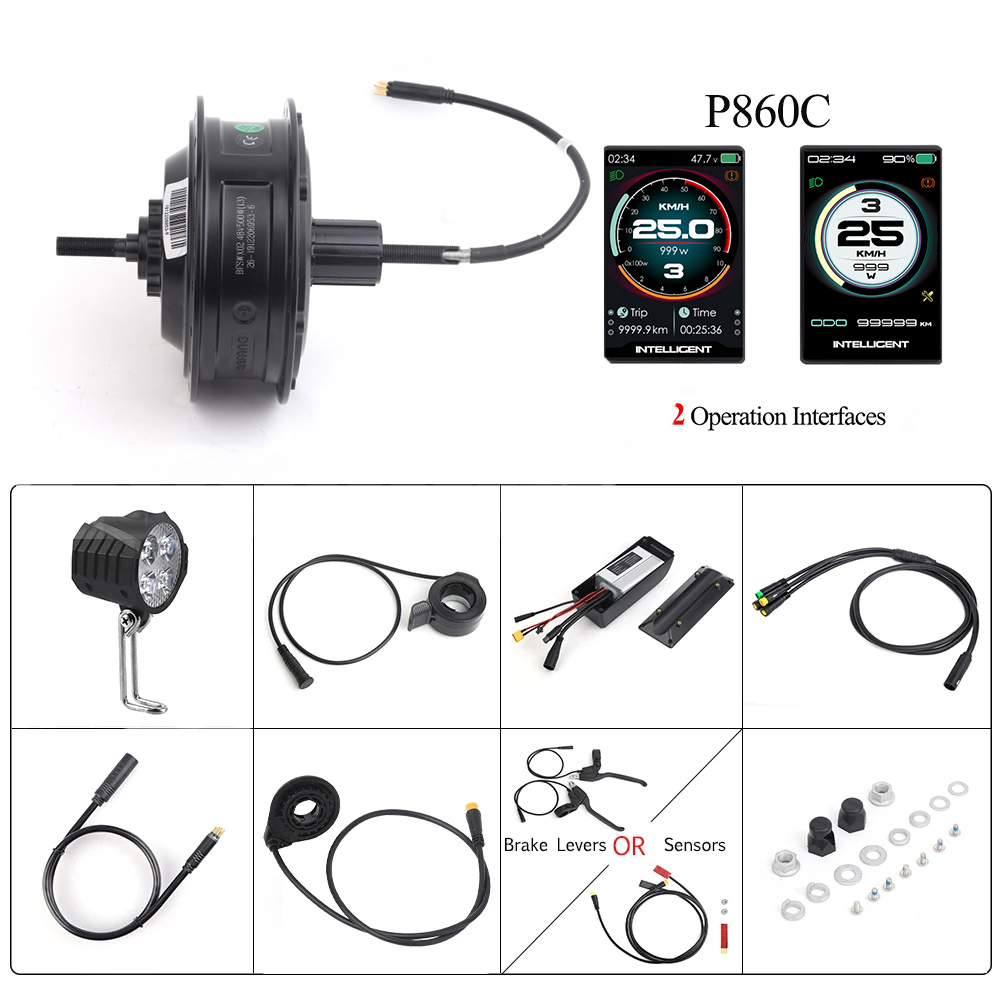 Controller Voor Bafang Hub Voor Achter Motor BF-UART Display 36V 48V 500W/750W elektrische Fiets Conversie Accessoires Onderdelen