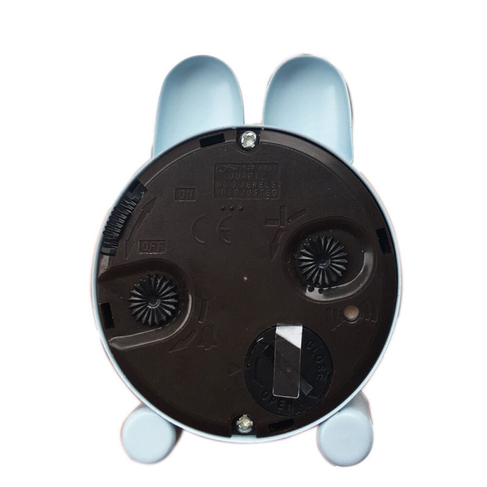 Mini Alarm Clock Metal Small Electronic Clock office student kid bed clock