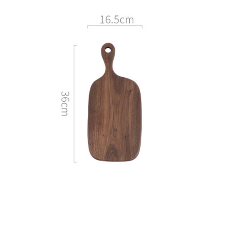 Chopping Boards Solid Wood Cutting Board Black Walnut Pizza Board Wood Steak Bread Board Cutting Vegetables Fruit Tabla De Corte: White