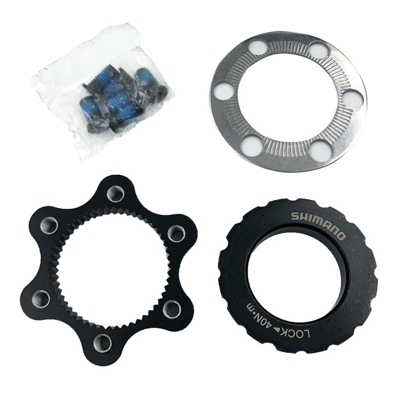 Adaptateur Centerlock Vers 6 Trous Pour Frein à Disque Vélo - Compatible VTT, Dirt Bike - 4