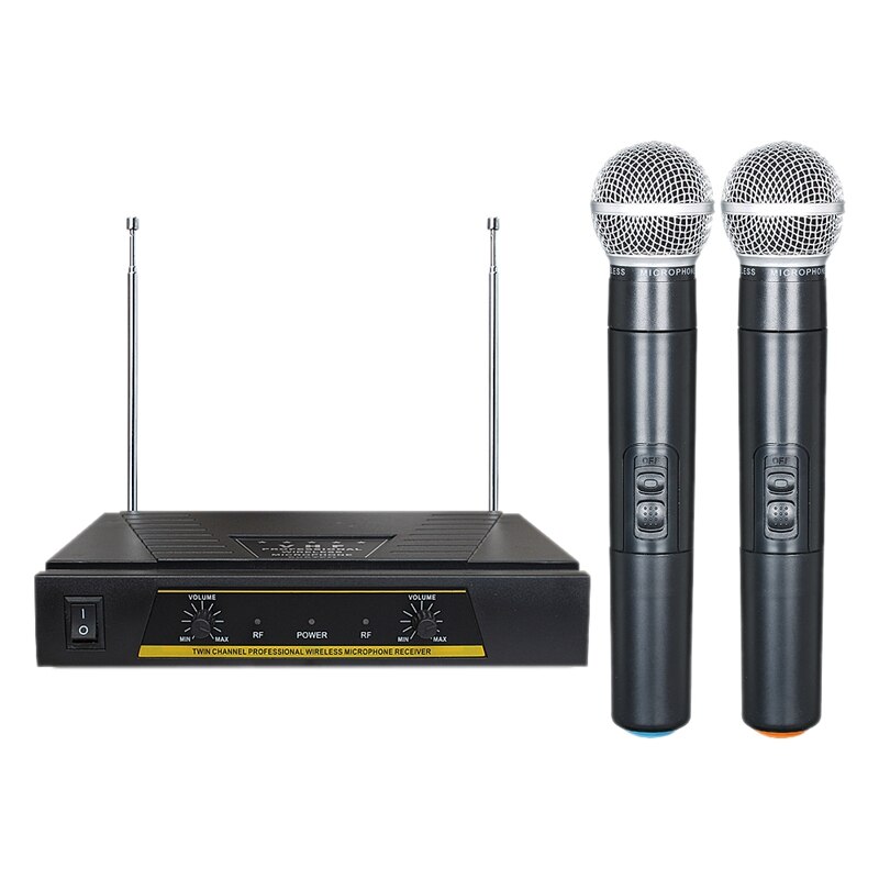Draadloze microfoon tv computer k lied één voor twee draadloze ktv draadloze karaoke bluetooth microfoon (eu-stekker): Default Title