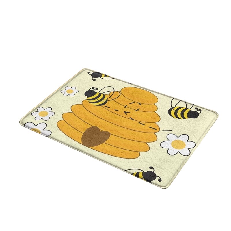 Bee Festival Huis Deur Mat Badkamer Badkamer Antislipmat Slaapkamer Woonkamer Tapijt Vloermat Badkamer Mat badmat