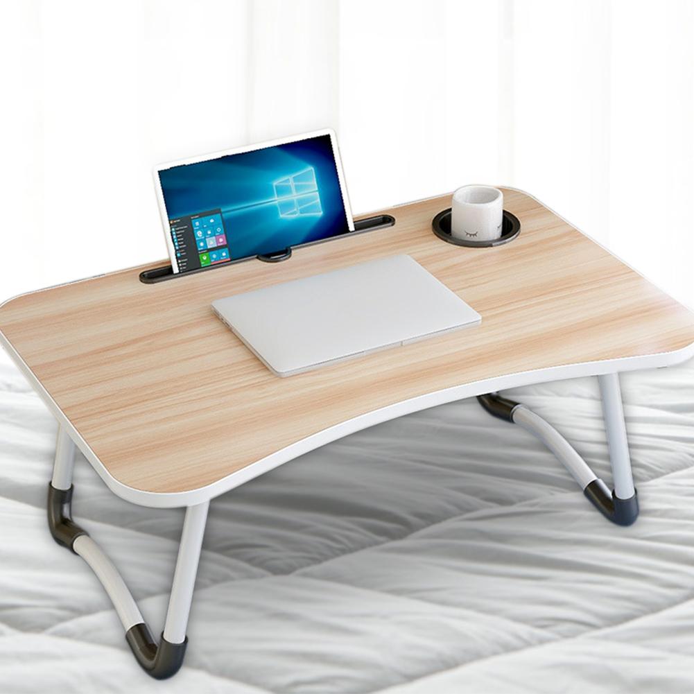 Faltbare Laptop Tisch Tragbare Stehenden Bett Schreibtisch Bett Laptop Mehrzweck drinnen Tisch Bücher Halfter Für Bett Wohnzimmer Boden