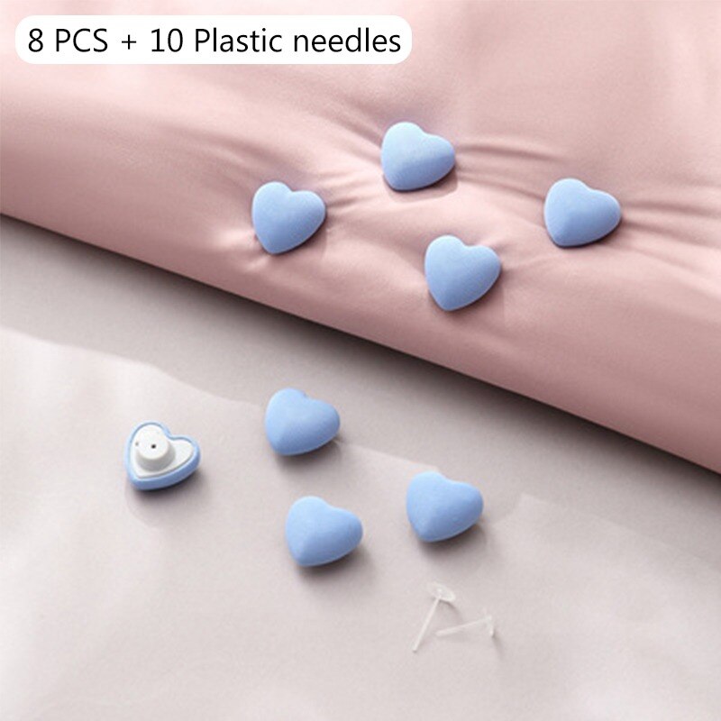 4/8 Stuks Panda Quilt Stand Antislip Nordic Clips Voor Laken Deken Clip Wasknijpers Covers sluiting Clip Houder: 8PCS  Set G