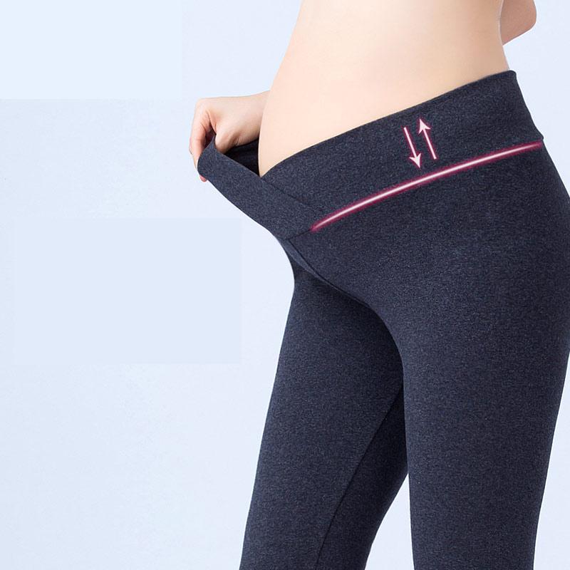 Leggings gravide kvinder 3-9 måneder gravidbukser forår høj forlænge elastisk stof. komfortabel. størrelse ml xl xxl xxxl