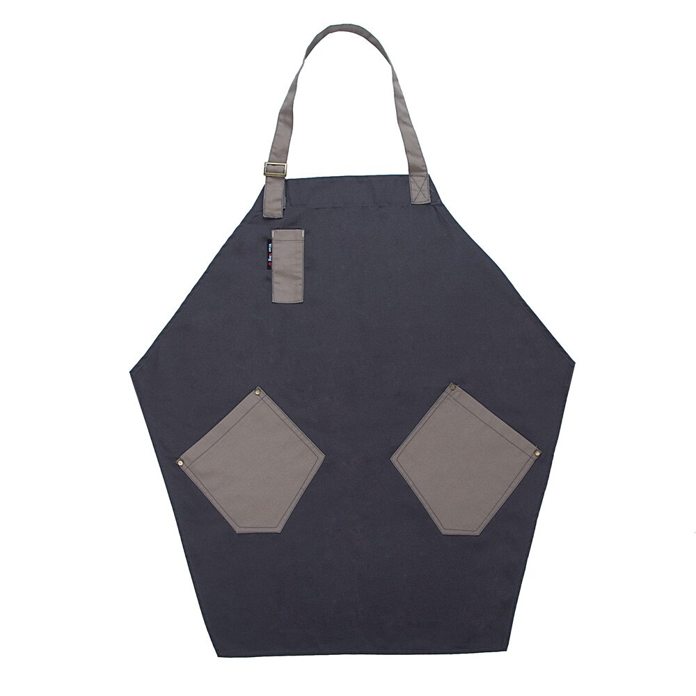 Unisex Halter Neck Adjustable Spliced Color Apron Food Service Kitchen Bakery Chef Waiter Uniform: 3