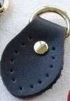 Petite taille 4.5*2.5cm cuir sac boucles avec D anneau bricolage sac à la main bagages accessoires 10 pièces/lot: coffee / bronze Dring