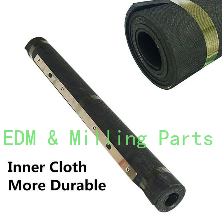 Milling Machine Way Cover Chip Rubber Shield Mill Tool CNC Rubber + Cloth For Bridgeport 500*650mm