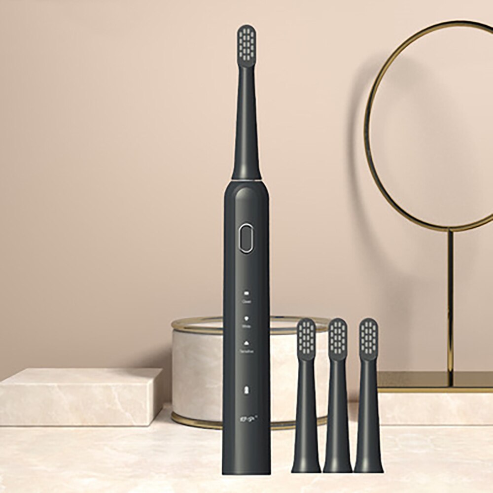 4Pcs Replaceable Toothbrush Heads Adults Kid Sonic Electric Tooth brush Heads Smart Timer Whitening Toothbrush Heads Waterproof