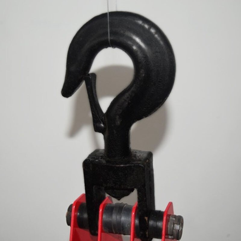 Hoist with pulley vertical lifting