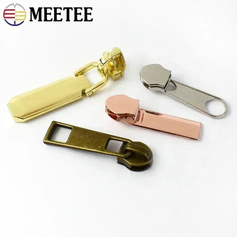 Deslizadores de Cremallera de nailon para cremalleras de plástico, cintas para bolsas, cremalleras para ropa, Kits de reparación de cremalleras, accesorios de repuesto de costura DIY, 5 #, 20 piezas