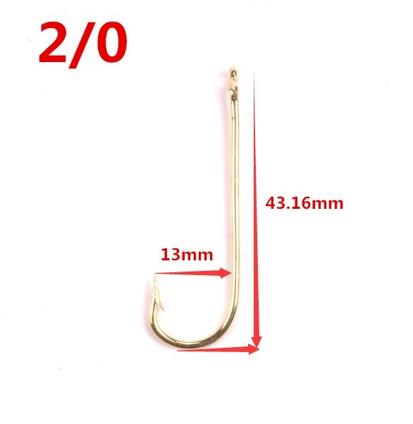 MIZUGIWA Gambo lungo aberdeen Ami da pesca Acqua dolce Esche viventi Gancio Pesce Jig Ganci PanFish Crappie Oro 100 pezzi: Blu