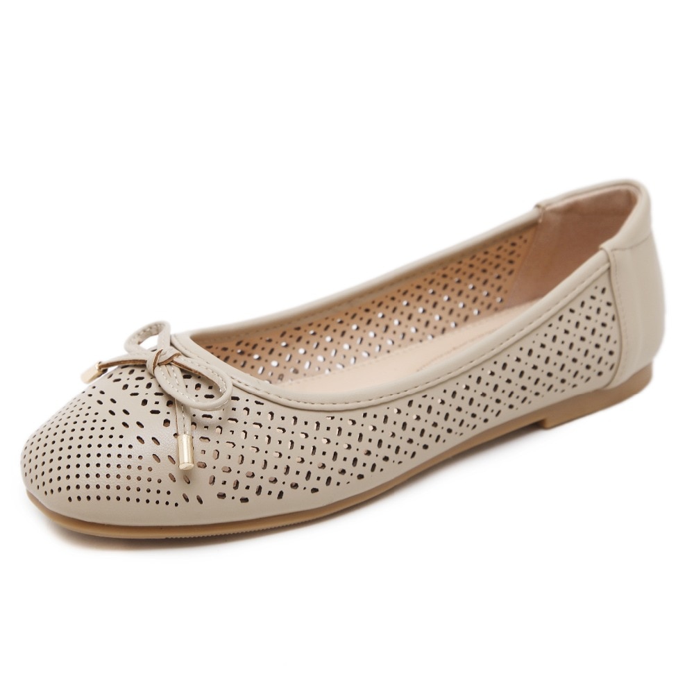 LEMAI Slip On Shoes Loafers Girl Ballet Flats Women Flat Shoes Soft Comfortable Shoes Woman Plus Size 35-41