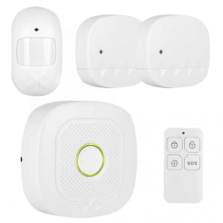 Smart WiFi Alarm Anti-Theft Security Burglar Alarm System for Alexa / Tuya EU 100-240V