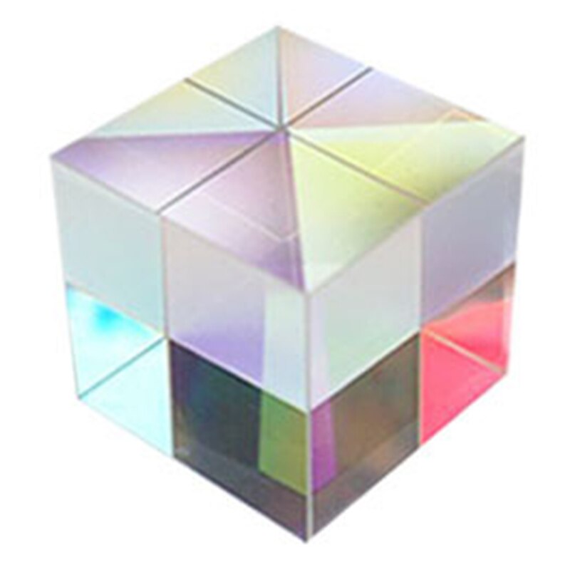 Optisk glas prisme rgb dispersion prisme fysik lysspektrum uddannelsesmodel udendørs tage billeder kamera filter foto foto