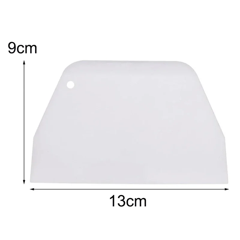 Multipurpose Dough Scraper Baking DIY Plastic Bowl Bench Cutter Kitchen Cake Cream Butter Bread Fondant Spatula Knife Divider