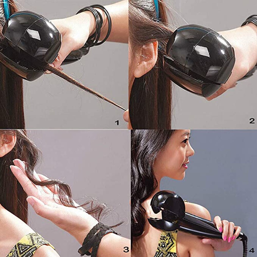 Automatic Hair Curler Magic Curling Iron LCD Screen Ceramic Heating Anti-Scald Wave Curling Iron Hair Care Styling Tool