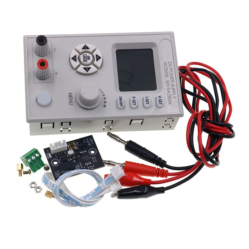 Dc Dc Buck Converter Cc Cv 50V 5A Power Module Verstelbare Gereglementeerde Laboratorium Variabele Voeding Communicatie WZ5005