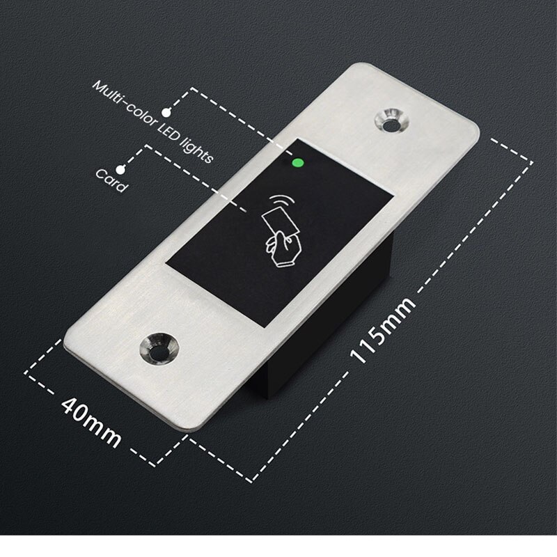F99 S99 Metal Waterproof Embedded Biometric Fingerprint Standalone Door Access Control System RFID Access Control Smart Lock
