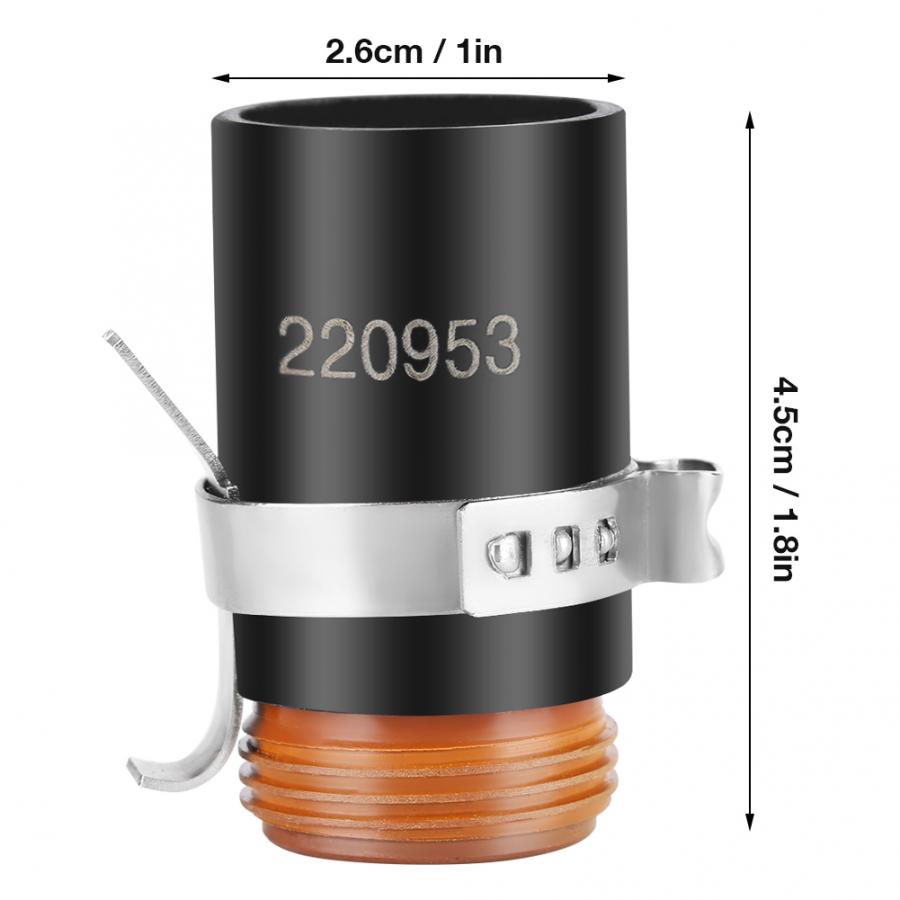 Plasma Cutter Verbrauchs 1pc Plasma Cutter Swirl Ring Verbrauchs 220953 für MAX105 Schneiden Maschine Cnc Plasma