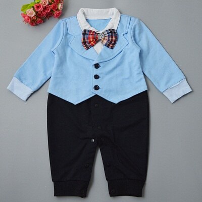 Baby Boy Clothes roupa infantil Romper Long Sleeve... – Grandado