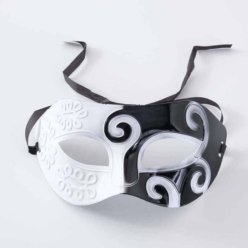 Vintage Zilver Goud Mannen Antieke Gladiator Carnaval Gemaskerd Bal Partij Maskers Cool Retro Mannen Party Maskers: 4