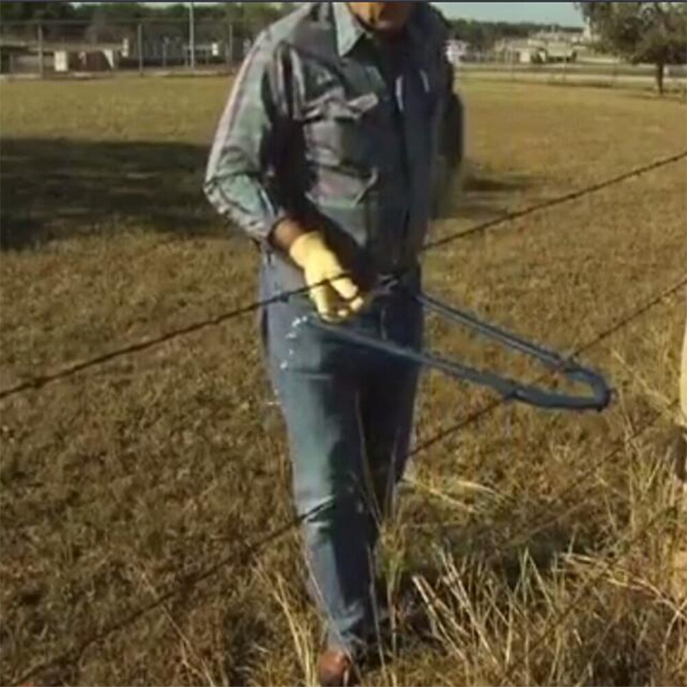 Metal Fixing Pulling Heavy Duty Wire Fence Repair Tool Chain Hand Operated Farm Portable Home Garden Guardrail Outdoor Strain