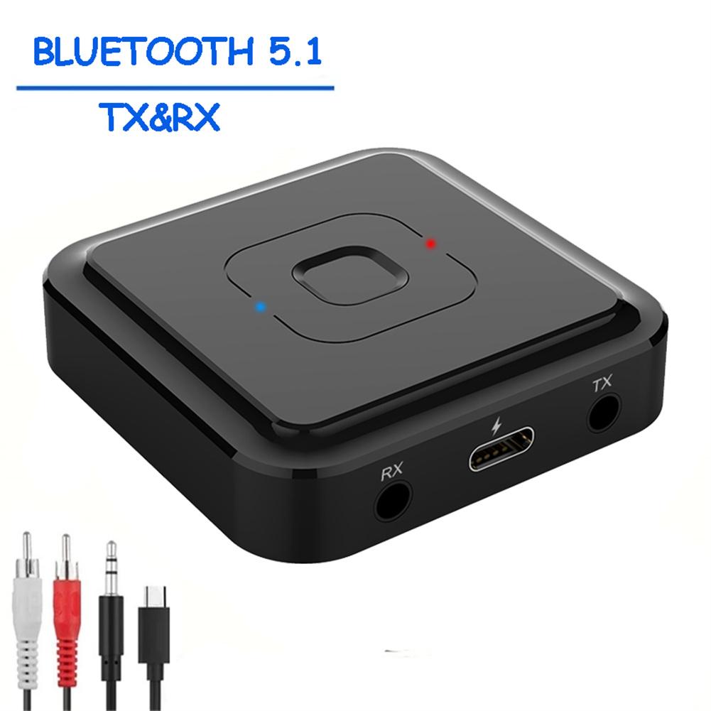 5.1 bluetooth-adapter, drahtloser empfänger/sender, 3- -1 -anschlüsse für auto, tv 3.5mm computer, lautsprecher, freisprechfunktion