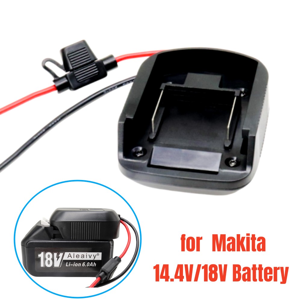 Pour Makita 14.4V 18V Li-ion adaptateur de batterie bricolage batterie câble connecteur adaptateur de sortie BL1830 BL1840 BL1850 pour perceuses électriques