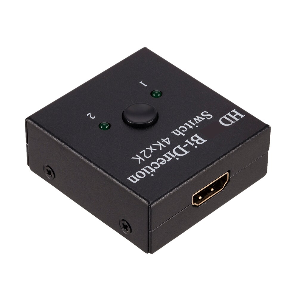 4K Hdmi-Compatibel Splitter Schakelaar 1X2 2X1 Split 1 In 2 Out Versterker 1080P 4K X 2K Hdmi-Compatibel Switcher 2 Poorten Bi-Richting