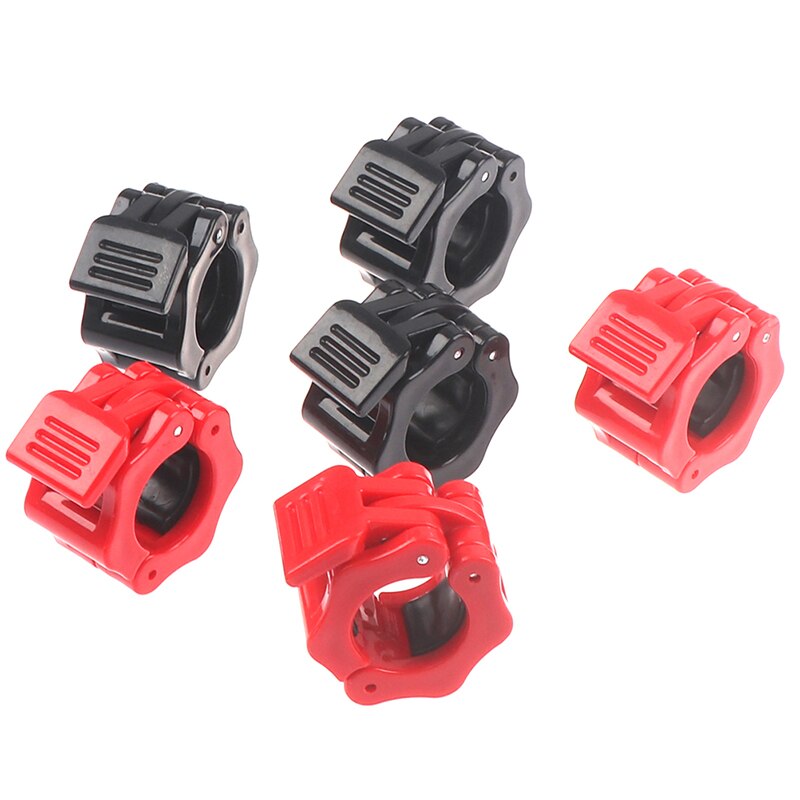 2 stuks halter barbell kraag clips klem gym gewichtheffen fitness training nieuwe 25mm/28mm/30mm