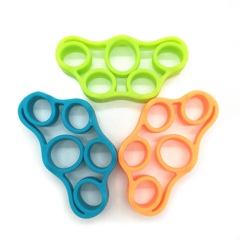 Vinger Weerstand Band Vinger Gripper Sterkte Trainer Weerstand Band Hand Pols Brancard Vinger Expander Fitness Oefening