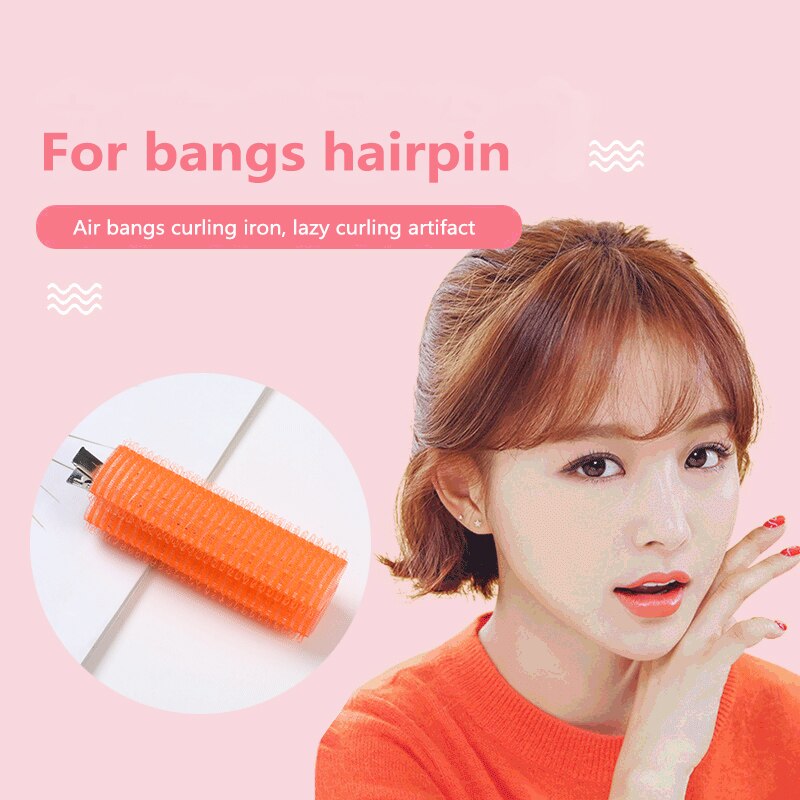 Hair Roll Bangs Curling Tube Fluffy Hair Clip Hair Pins Curling Iron Hair Rolling Hair Style Hair Curling Tools