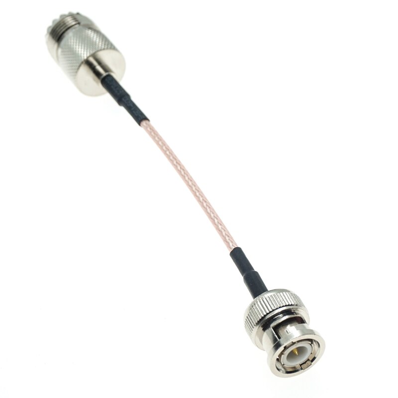 BNC mâle vers UHF femelle, So239 So-239, prise droite, câble RG316