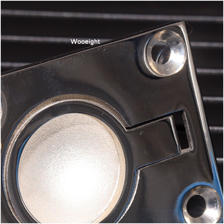 Wooeight 48*39mm 316 Stainless Steel Boat Accessories Marine Ring Handle Cover Flush Hatch Locker Cabinet Pull Lift