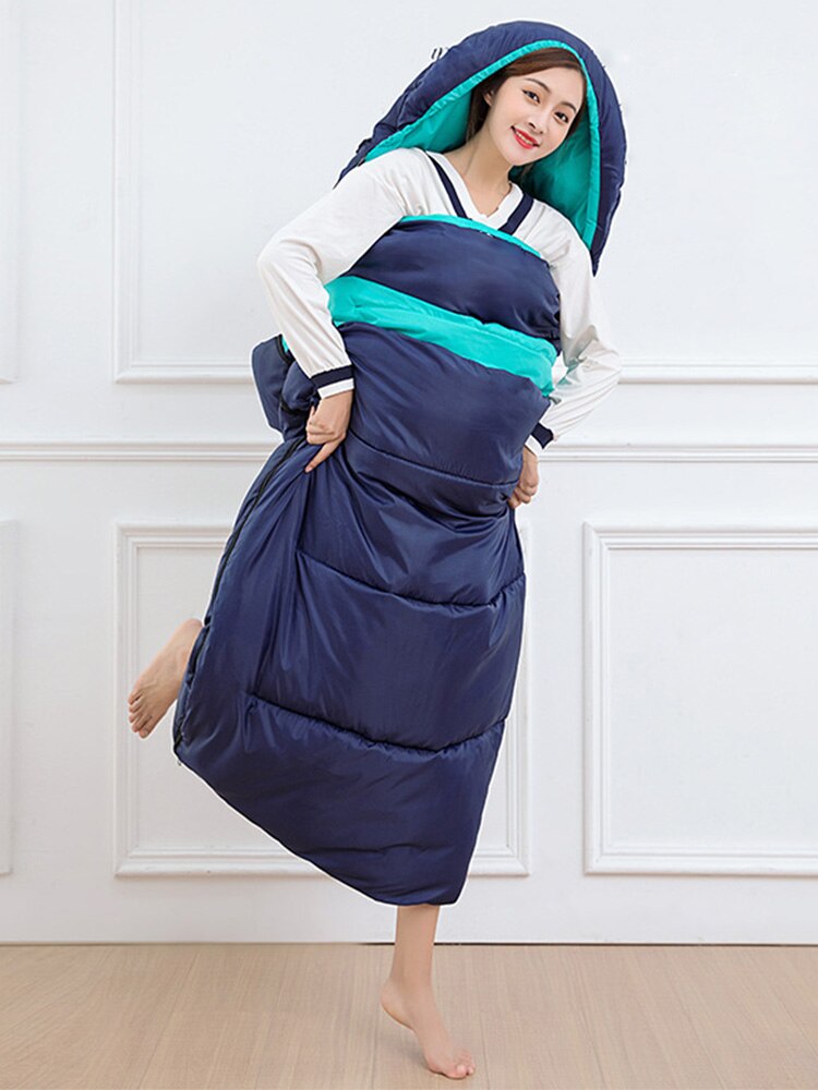 Electric Heated Sleeping Bag Waterproof Adjustable Sleeping Bag Outdoor Heating Sleeping Bag Travel Sleeping Bag