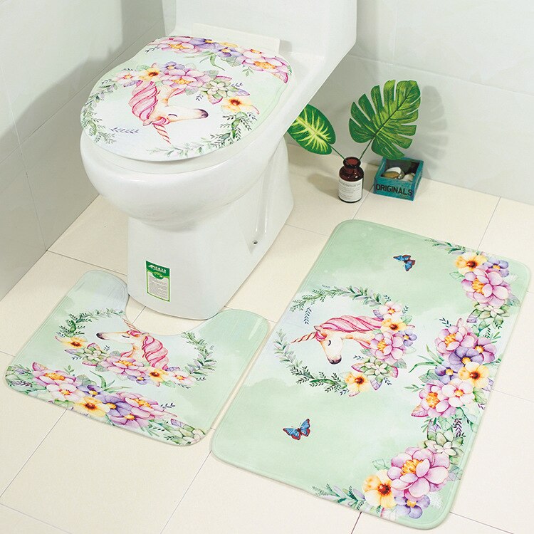 Toaleta Wc pokrowiec na deskę sedesową Tocador mata toaletowa mata robić Wc wanna Inodoro łazienka komoda Tapa Inodoro copara woda Deska Sedesowa: bath mat 2