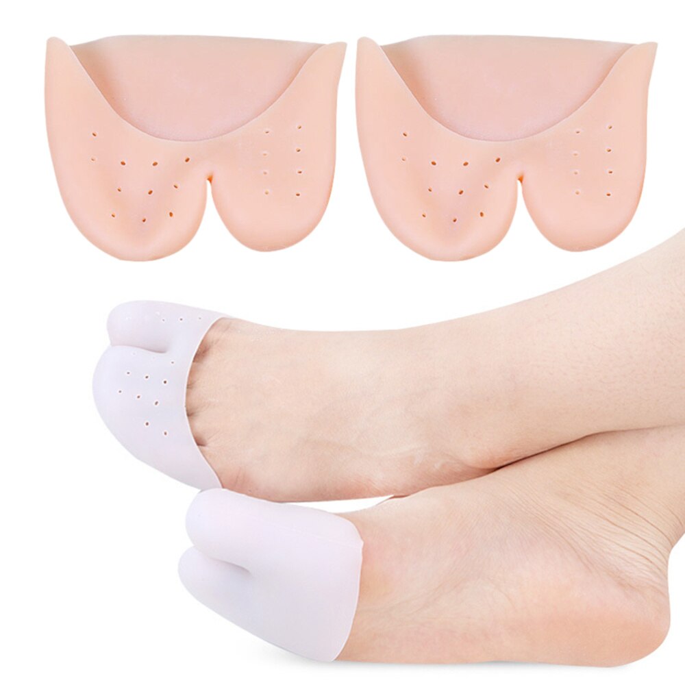 Lot de 2 paires de protège-orteils et de manchons, bandes de Protection pour les orteils et les orteils