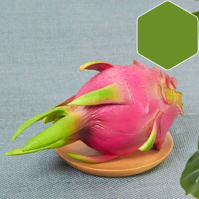 Artificial Pitaya Dragon Fruit Painting Model Home Decoration Photography Artificial pitaya Show Props Simulation Pitaya: Medium