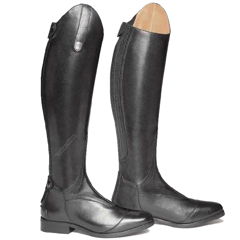 Equitazione Stivali Alti Cavallo Al Ginocchio Rider Campo di Cuoio Scarpe Equestre Lungo Bootcut Rider Larga Albero Medievale Costume Alti Per Le Donne