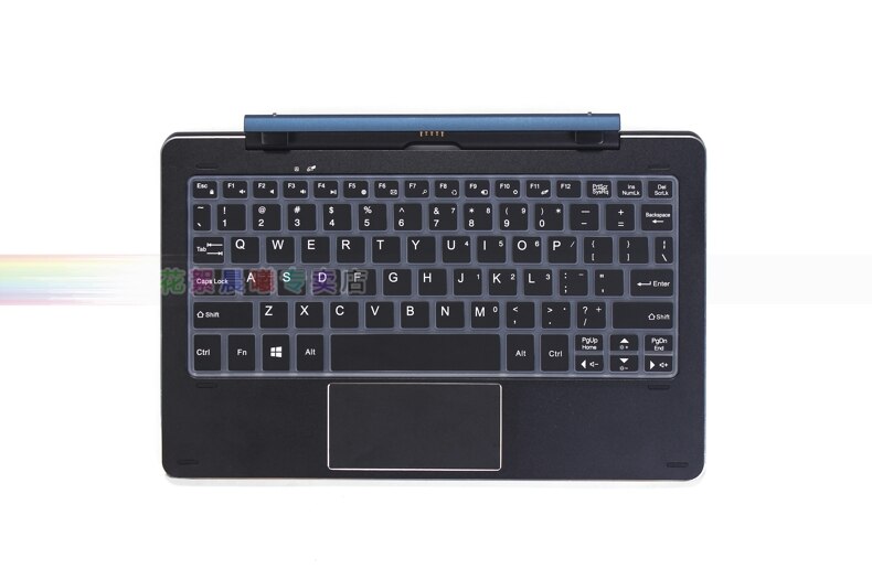 For Cube iWork 10 Windows 10+Android 5.1 Flagship Silicone laptop keyboard protector cover CDK-05 skin For Cube iwork10 10.1inch: black