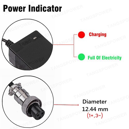58.8V 4A Lithium Battery Charger For Kugoo G1 52V 14S Li-ion Battery Pack Charger Fast Charging With Connector GX16-DC-XLR: Yellow / AU