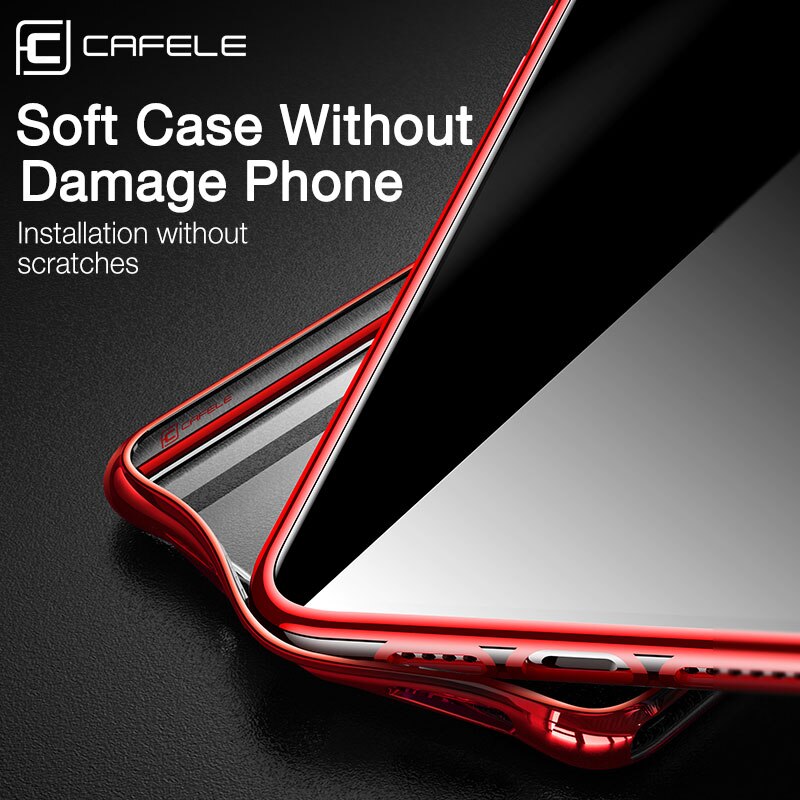 Cafele Luxe Plating Case Voor iPhone 11 Pro Max Soft TPU Transparant Telefoon Case Voor iPhone 11 pro max Ultra dunne Back Cover