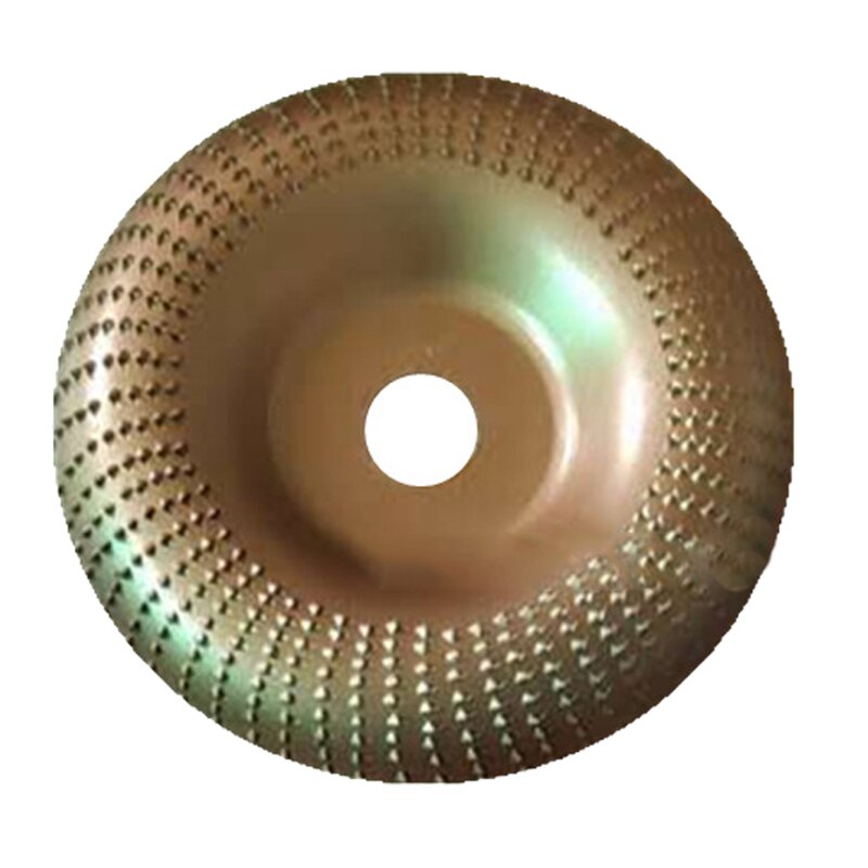 bois meule disque rotatif ponçage bois sculpture outil disque abrasif outils pour meuleuse d'angle 16mm alésage: 100mm rose gold