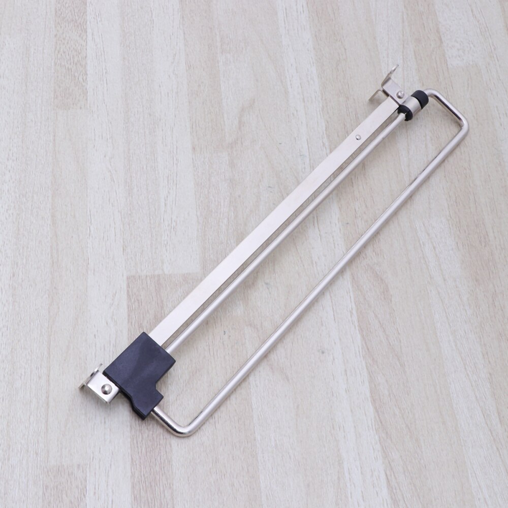 Stainless Steel Retractable Wardrobe Rail Clothes Hanger Towel Coat Racks Closet Rod (Simplified Type,Silver,250mm)