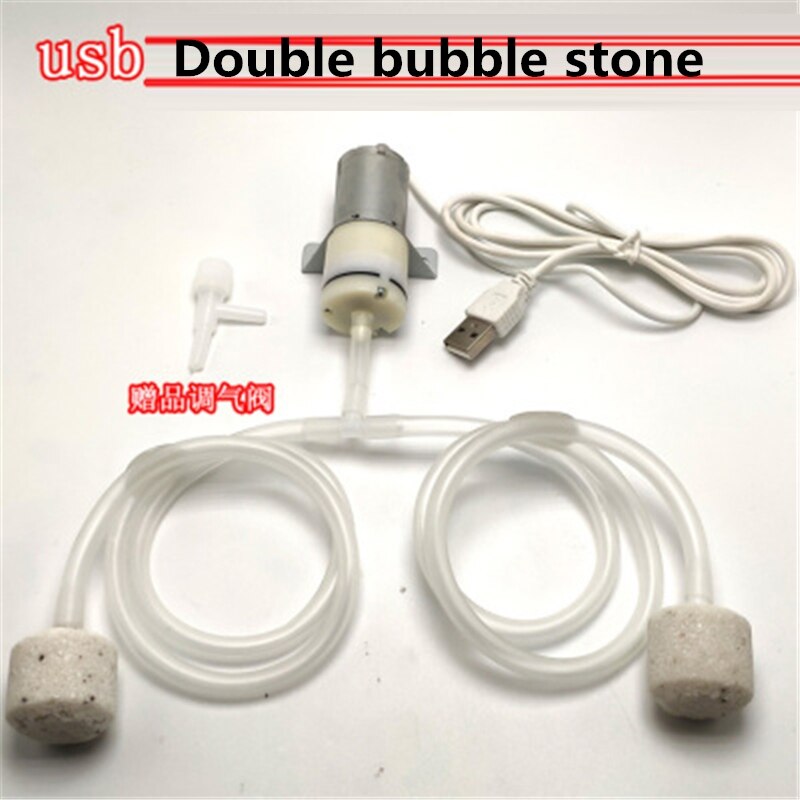 DC 5V Air Pomp Mini USB Oxygen Pump Electric Aquarium Pomps 5 V Volt Adjust Oxygen Volume Fishing Aquarium Car Aerator Fish DC5V