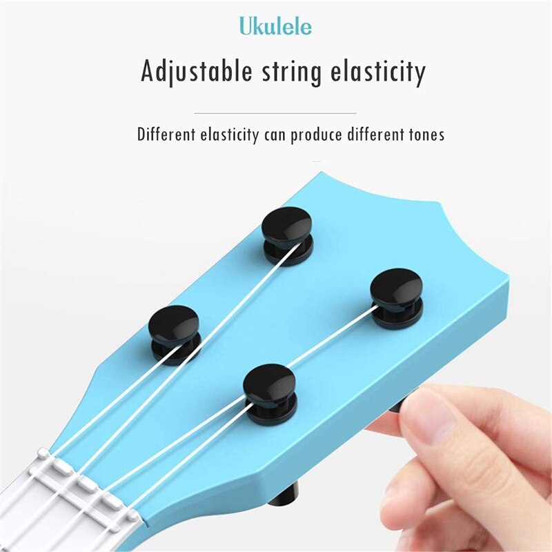 -Ukulele Toy Ukulele for Beginners Ukulele Guitar for Kids Educational Musical Instrument Toy Mini Cute Ukulele