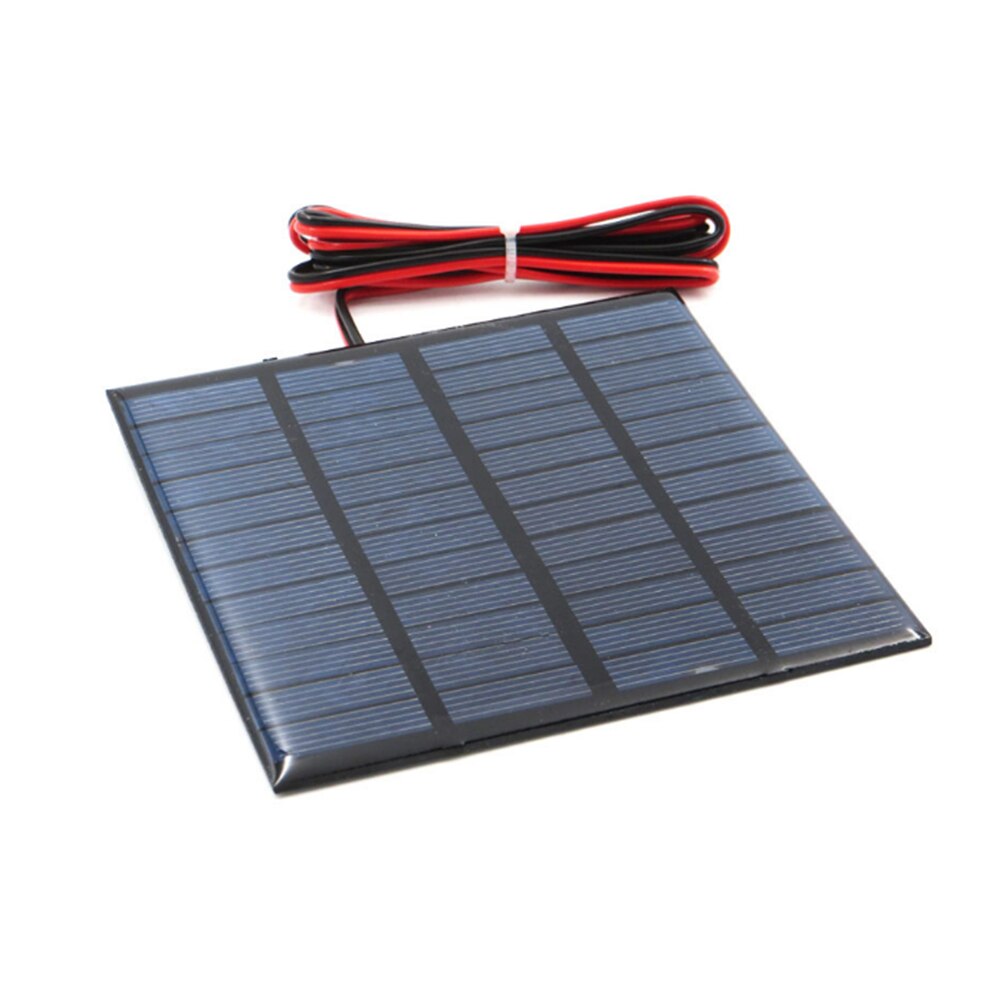 3W 12V Solar Power Panel Battery Charger Panel Voor Home Verlichting Draagbare 3W 12V Een-Klasse Polysilicium Zonne-energie Batterij