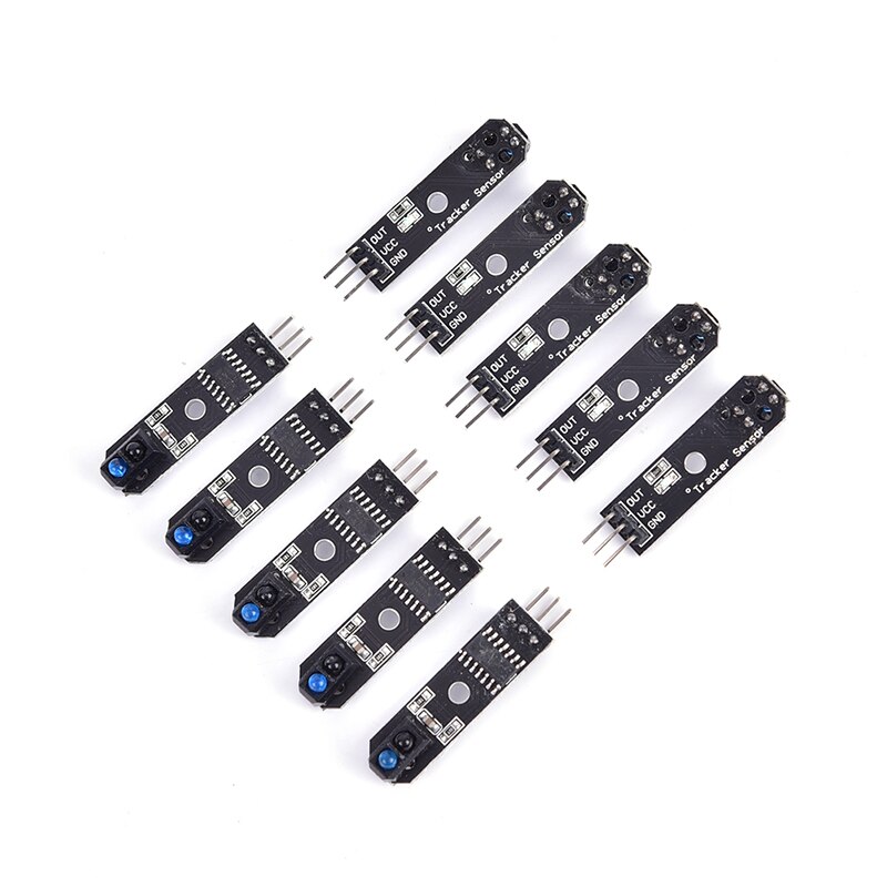 10PCS IR Infrared Line Reflection Track Follower Sensor TCRT5000 Obstacle Avoidanc For Arduino AVR ARM PIC DC 5V Digital Signal