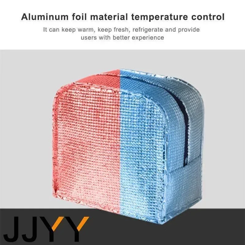 Functional Pattern Cooler Lunch Box Portable Insulated Canvas Lunch Bag Thermal Food Picnic Bag for Women Kids